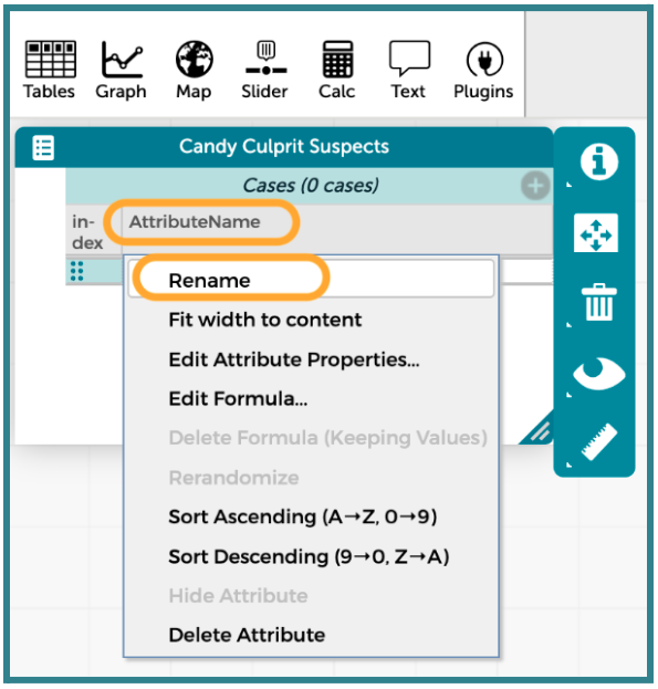 Rename column