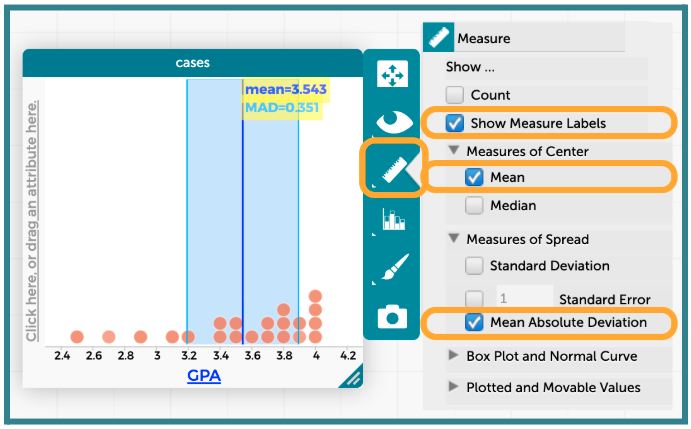GPA Ruler options